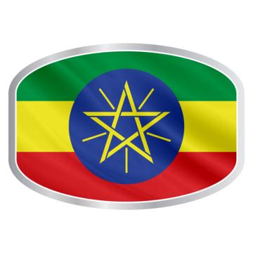Emblem National Flag Of Ethiopia Vector, Ethiopia, Flag, Badge PNG and Vector with Transparent ...