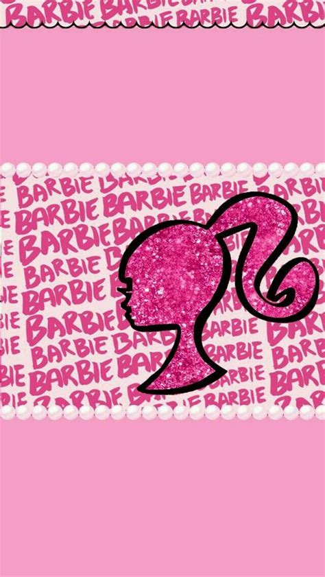 Barbie Wallpaper with Pink Background