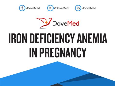 Iron Deficiency Anemia in Pregnancy