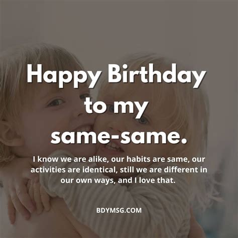 40 Birthday Wishes for Twin Sisters - BDYMSG