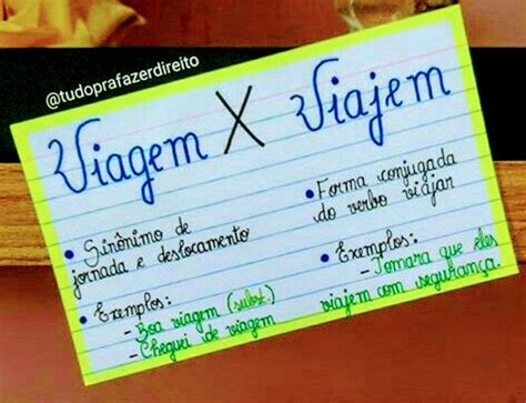 Como usar: Viagem/ Viajem. | Dicas de estudo, Planejador de estudo, Lettering tutorial