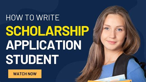 How to write Scholarship Letter || Student Scholarship Letter Sample || Application - YouTube