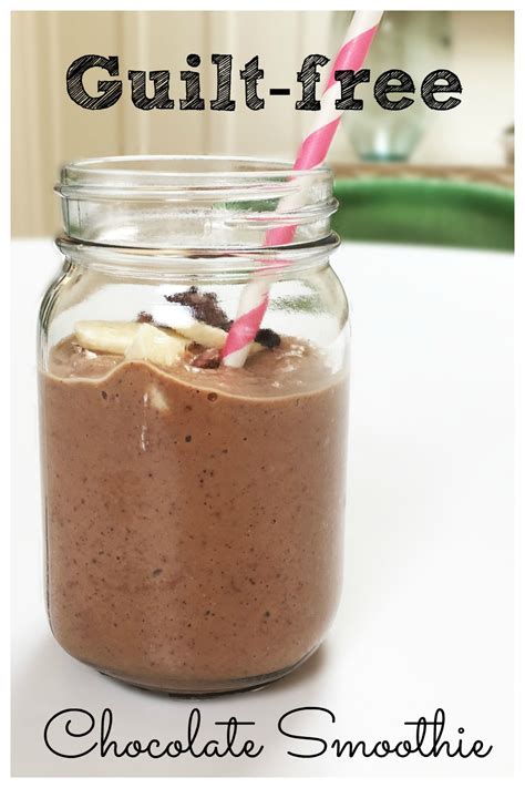 Healthy Chocolate Smoothie - Purely Easy