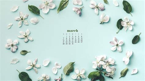 It's March 2021 wallpaper time! 30 cute options for desktop and phone.