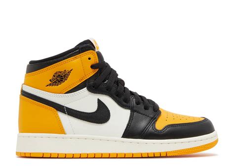 Кроссовки Air Jordan Yellow Toe (Желтые) 555088711 купить в Meet Market