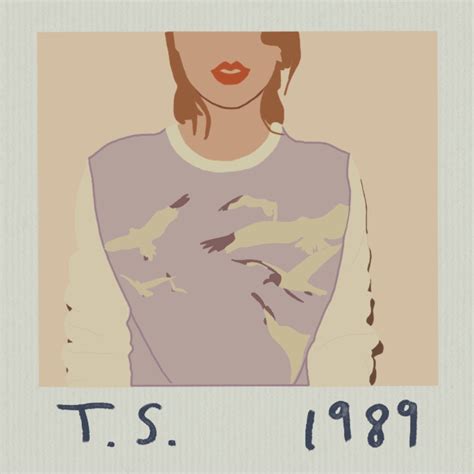 Digital drawing of Taylor Swift's 1989 album cover. 2048 x 2048px. Estilo Taylor Swift, Taylor ...