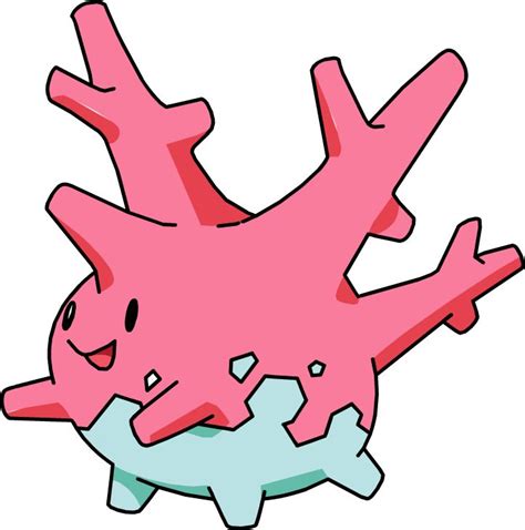 Corsola | Pokémon Wiki | FANDOM powered by Wikia | Pikachu art, Ghost type pokemon, Pokemon