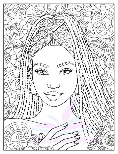 Equality Coloring Page Black Woman Coloring Page Printable Coloring Pages | Diversity Colouring ...