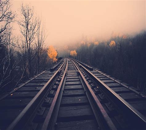 Abandoned Trainline, train tracks, , firefox persona, sunrise, sunset ...