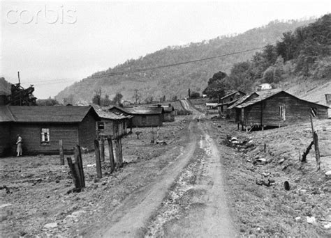 Abandoned Coal Mine Camp Original caption: 6/7/1937-Dartmont, Kentucky-A mine camp at Dartmont ...