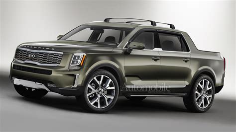 Kia Telluride Pickup Truck: Renderings + Rumors