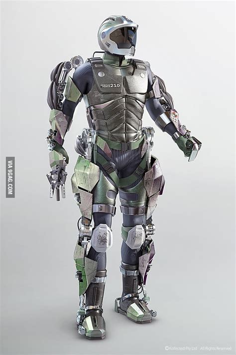 Model military exoskeleton - 9GAG