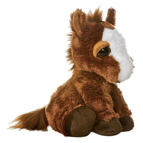 Cuddly Fluffy Plush Toy Horse Stuffed Animal with Big Eyes - China ...