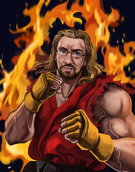 Maximilian Dood or Ken Masters? by JHansonArt on DeviantArt