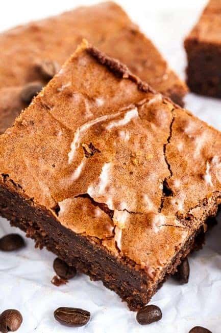 Mocha Brownies {Extra Deep Rich Flavor!} - i am baker