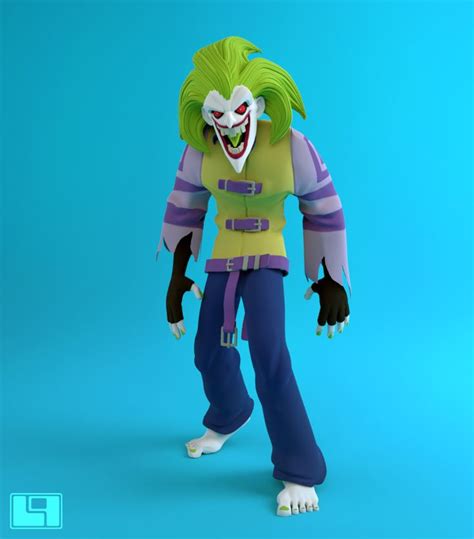 ArtStation - Joker form The Batman (animated series 2004) , Leonardo ...