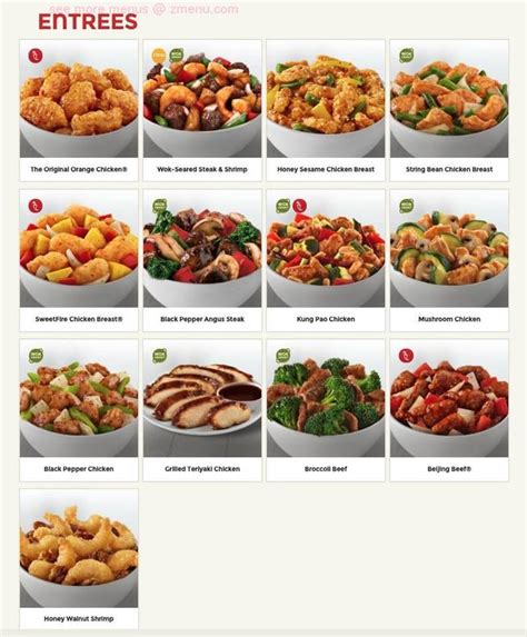 Online Menu of Panda Express Restaurant, Livingston, California, 95334 ...