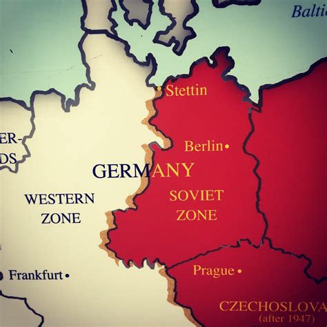 Iron Curtain Map