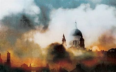 Second great fire of London: Christmas 1940, the blitz of St Paul's Cathedral - Mirror Online