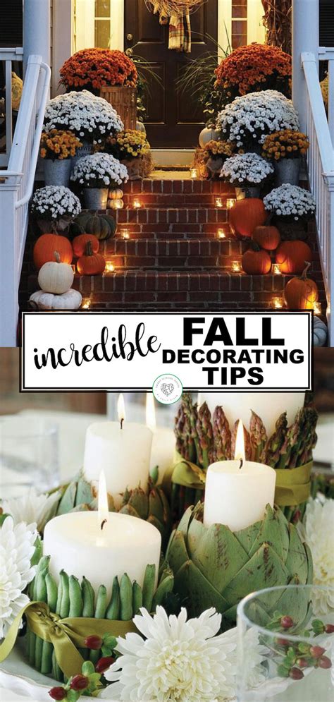 Incredible and Gorgeous Fall Decorating Tips and Ideas