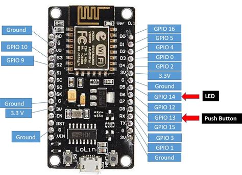 Nodemcu ESP8266 Pinout, Features, And Specifications, 48% OFF