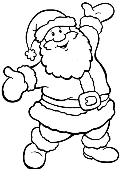 Santa Coloring Pages - Best Coloring Pages For Kids