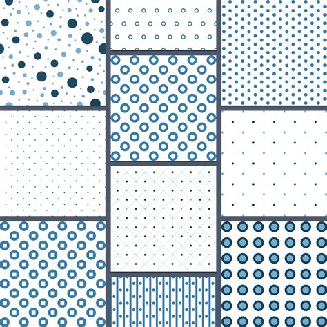 Blue Polka Dot Patterns – MasterBundles