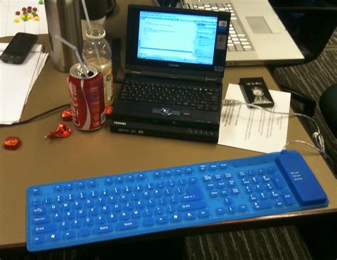 roll-up keyboard | laptop too small? plug in a keyboard you … | Flickr