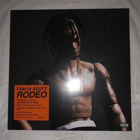 Travis Scott - Rodeo vinyl limited edition alternate... - Depop