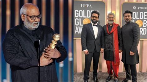 Naatu Naatu Song From RRR Wins Golden Globe For Original Song - Telugu Rajyam