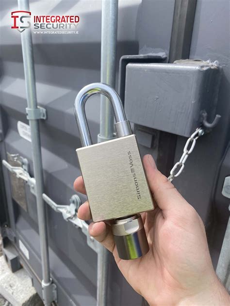 Smart Padlocks for Pharmaceutical Applications - Integrated Security