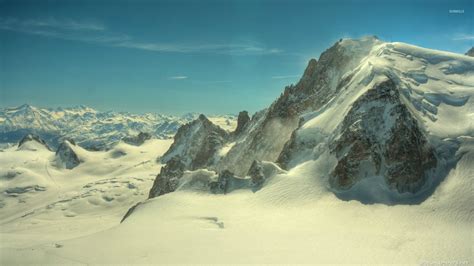 Snowy peaks wallpaper - Nature wallpapers - #16781