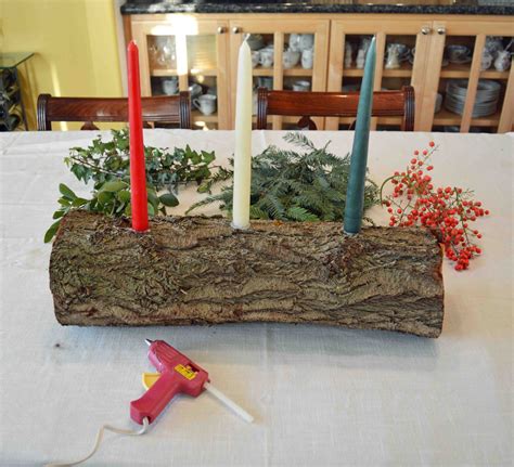 DIY Yule Log Tutorial | Christmas yule log, Yule log, Yule