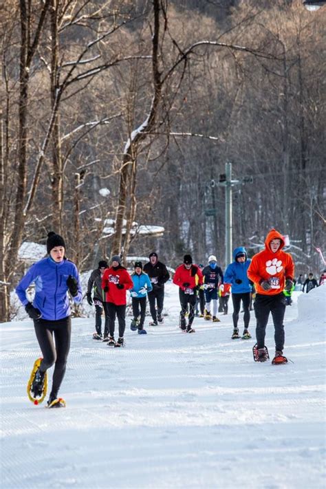 Bigfoot Snowshoe 5k @ Shawnee Mountain, Shawnee Mountain Ski Area, Bushkill, February 26 2023 ...