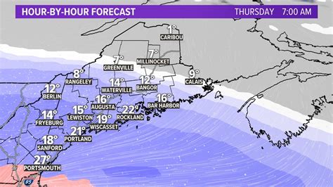 Maine weather forecast: Storm to bring snow Wednesday to Friday | newscentermaine.com