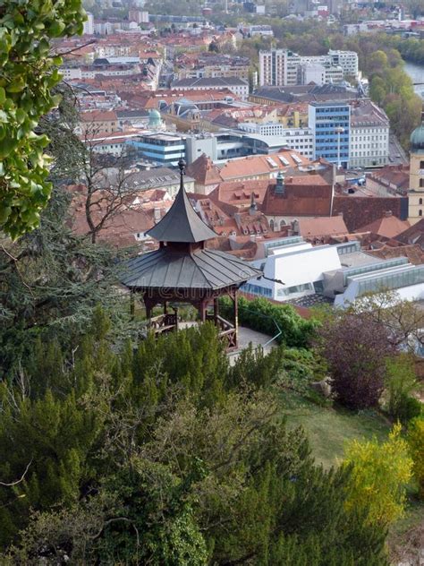 Graz stock photo. Image of schlossberg, center, graz - 30409120