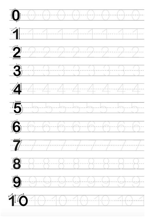 Printable Worksheets For Tracing Letters & Numbers | Tracing worksheets ...