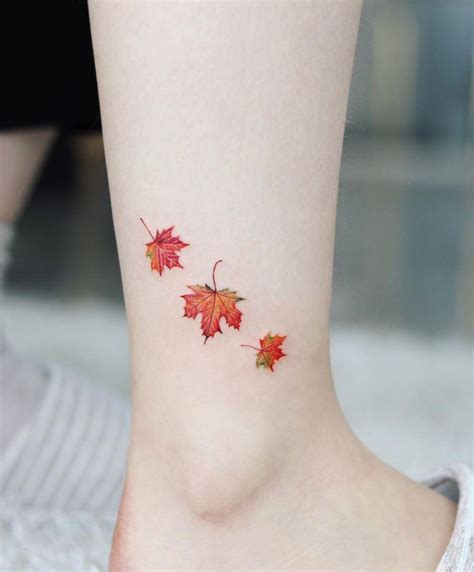 30 Elegant Maple Leaf Tattoos for Your Inspiration | Style VP | Page 26