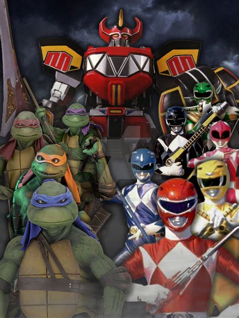 Power Rangers TMNT by Justiceavenger on DeviantArt