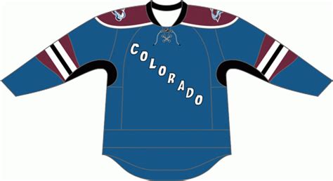 NHL Third Jerseys: Colorado Avalanche 3rd Jerseys