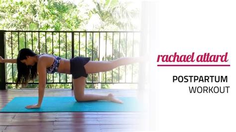 Postpartum Workout - 20min Workout - Rachael Attard