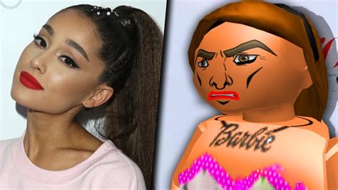 I became the ROBLOX ARIANA GRANDE - YouTube