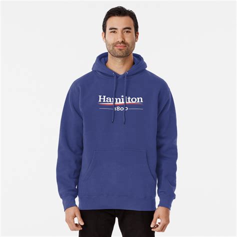 "ALEXANDER HAMILTON 1800 Burr Election of 1800" Pullover Hoodie for ...