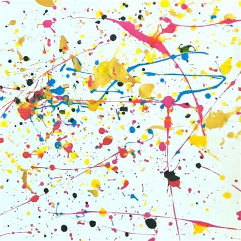 Splatter Painting with Kids - Crazy Good Fun for All Ages!