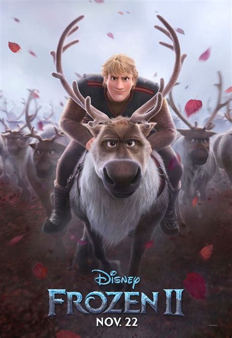 Frozen II - O Reino do Gelo - 2019 Film Frozen, Frozen Disney Movie, Disney Movies, Sven Frozen ...