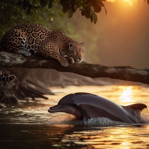 AI. JAGUAR HUNTING DOLOHIN by carnotaurotv on DeviantArt