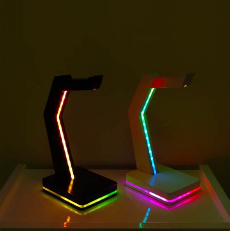 Gaming Headset Stand RGB Headphone Stand Led Light Headset - Etsy UK