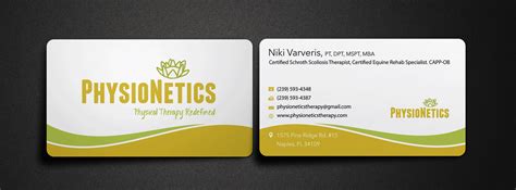 Physical Therapy Business Cards – Best Images Limegroup.org