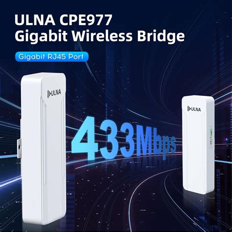 Buy Outdoor Wireless Bridge Kit High Speed, Gigabit Point to Point WiFi Bridge with 16dBi High ...