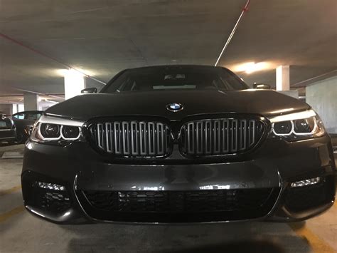 First BMW : 2018 540i M Sport Package Blackout : BMW